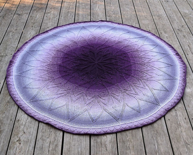 Celestial Bloom Blanket Crochet Pattern
