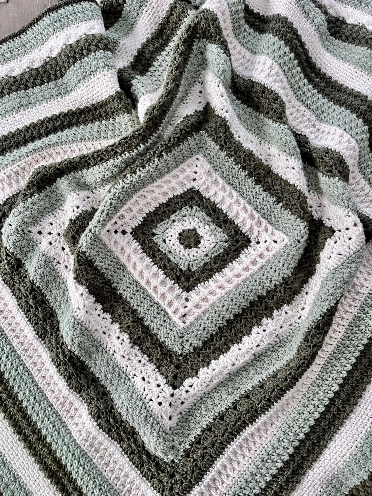 Willowstone Blanket Crochet Pattern