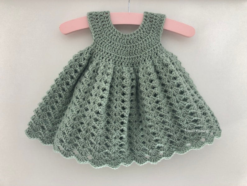 Sweet Baby Dress Crochet Pattern