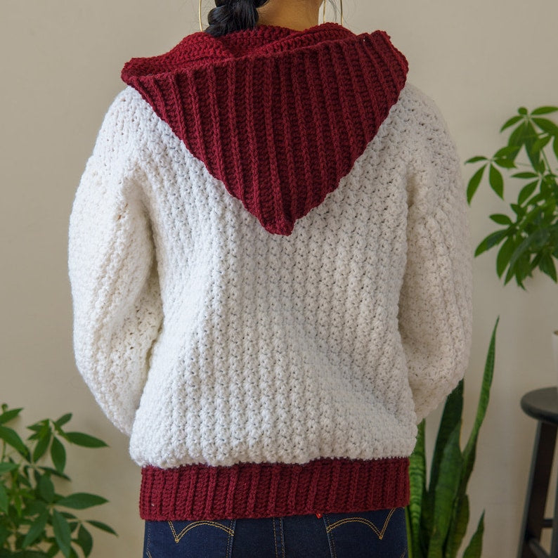 Winter Hooded Jacket Crochet Pattern