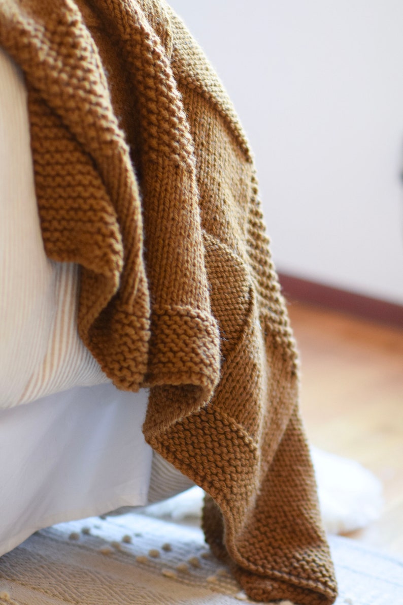 Hearthside Blanket Knitting Pattern