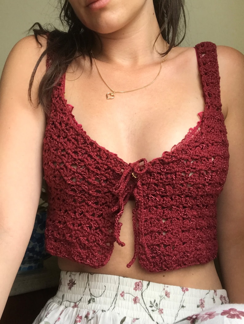 Sandrift Top Crochet Pattern