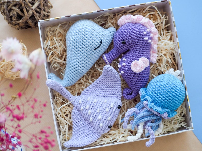 Sea Friends Crochet Pattern
