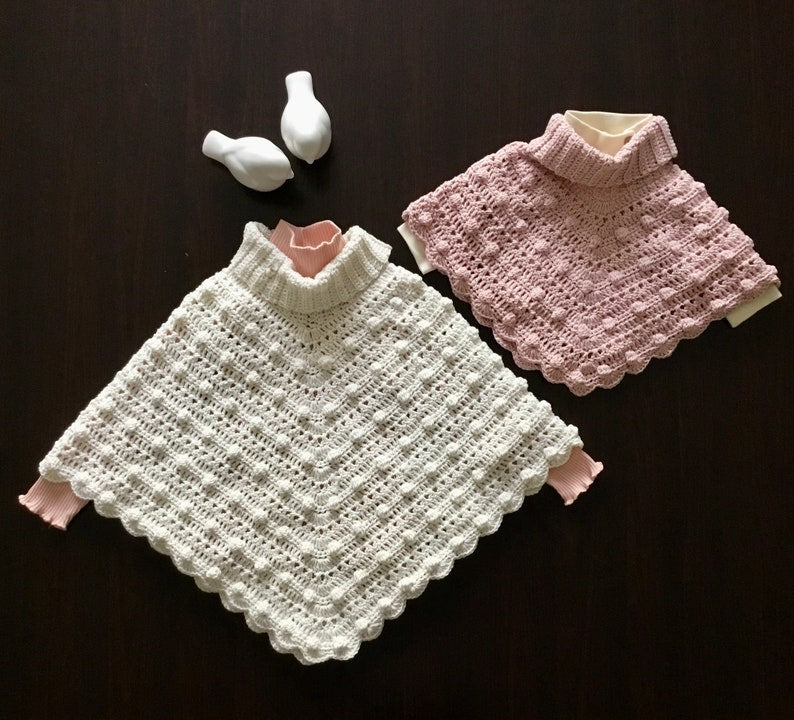 Blush Poncho Crochet Pattern