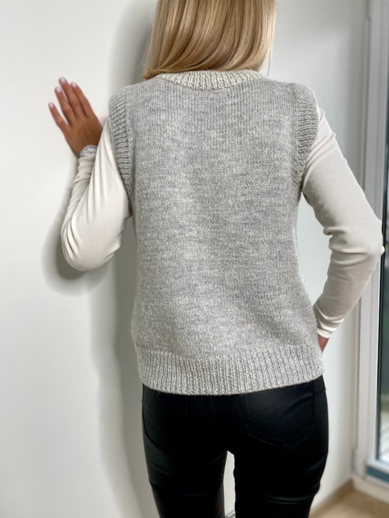 Serenity Vest Knitting Pattern