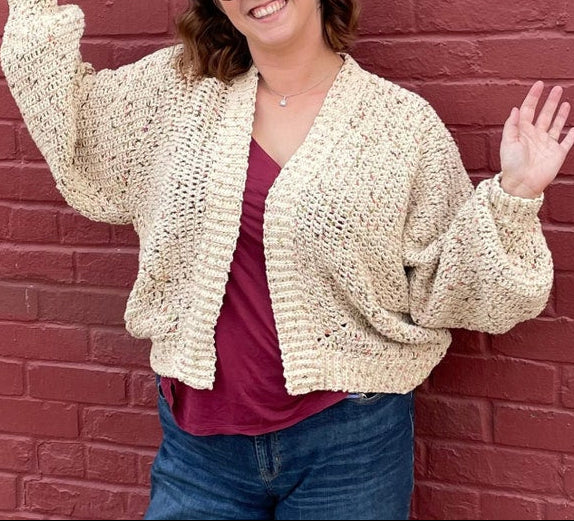 Blushwood Cardigan Crochet Pattern