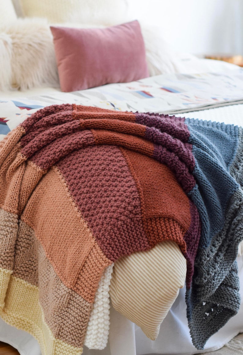 Emberridge Blanket Knitting Pattern
