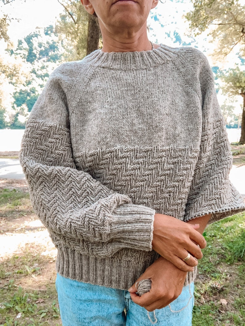 Driftstone Sweater Knitting Pattern