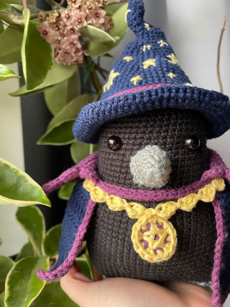 Nightshade Crow Crochet Pattern