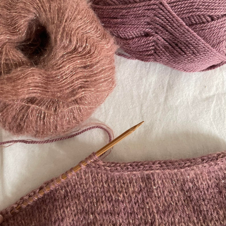Roselle Vest Knitting Pattern