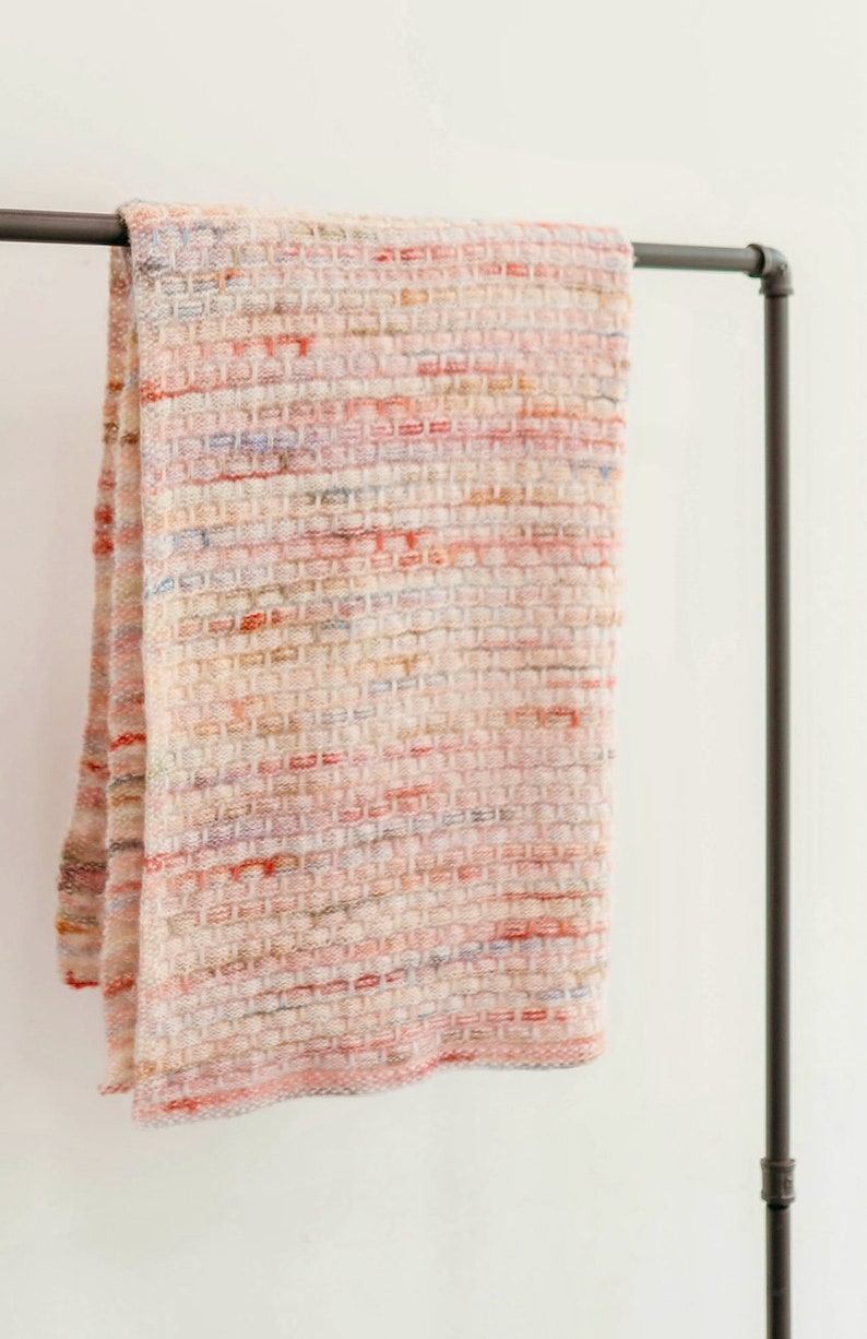 Rosecloud Blanket Knitting Pattern