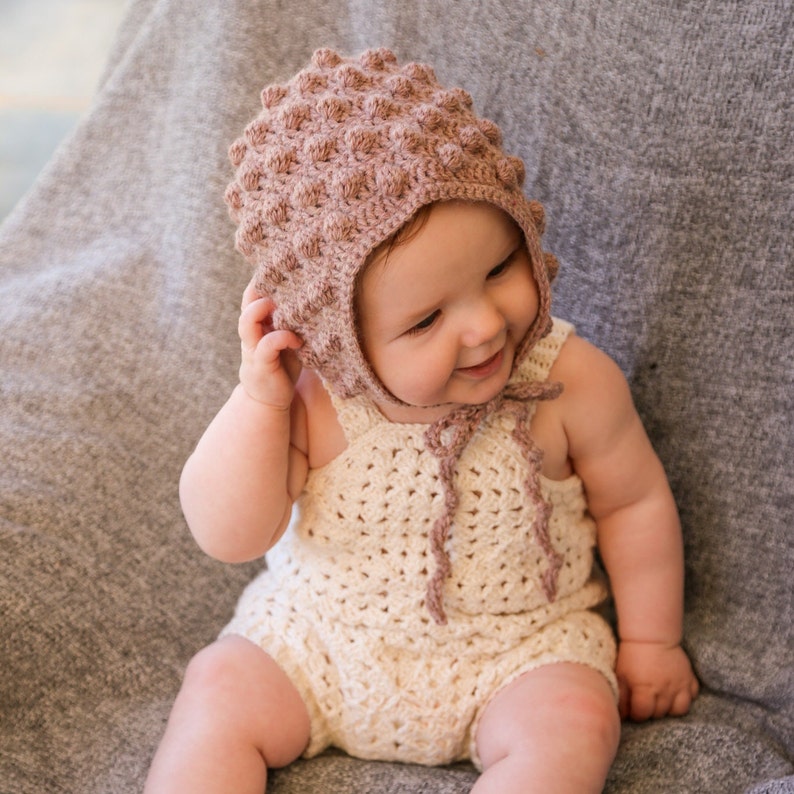 Sweet Bloom Romper Crochet Pattern