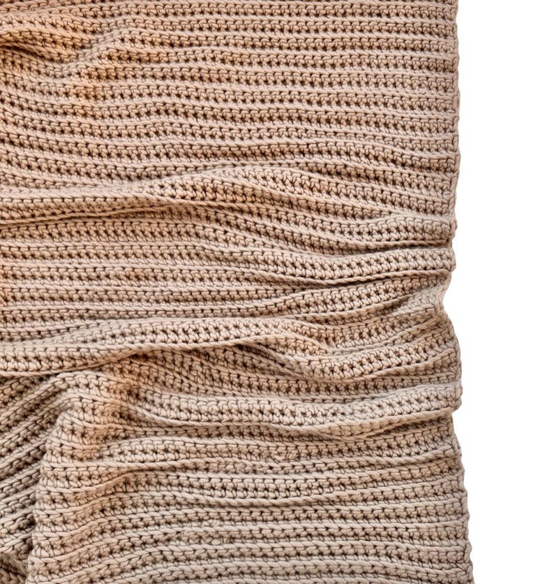 Ivory Ridge Throw Crochet Pattern