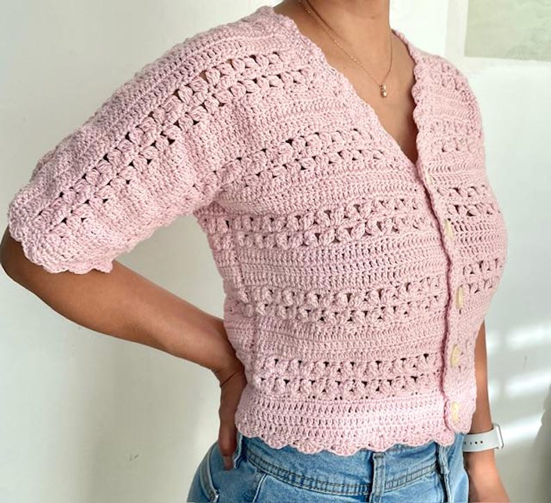 Bloomline Top Crochet Pattern