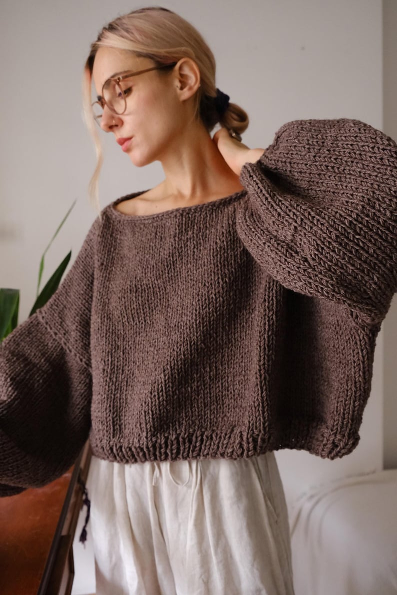 Driftwood Sweater Knitting Pattern