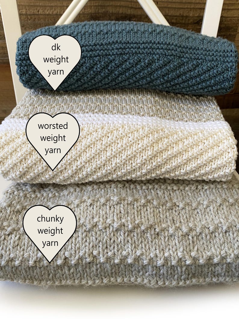 Puretouch Blanket Knitting Pattern