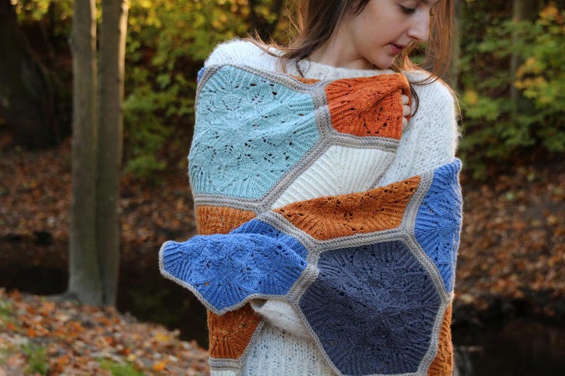 Colornest Blanket Knitting Pattern