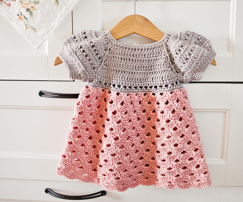 Vintage Blossom Dress Crochet Pattern