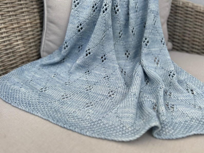 PureNest Blanket Knitting Pattern