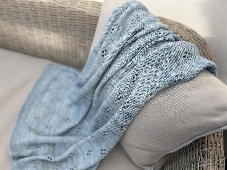 PureNest Blanket Knitting Pattern