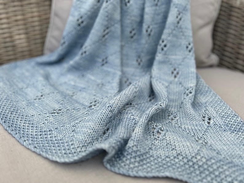 PureNest Blanket Knitting Pattern