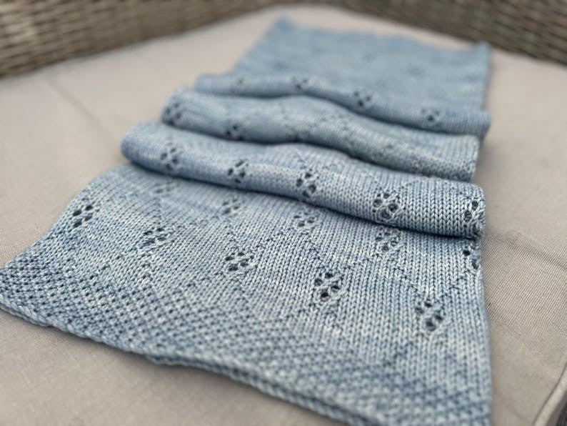 PureNest Blanket Knitting Pattern