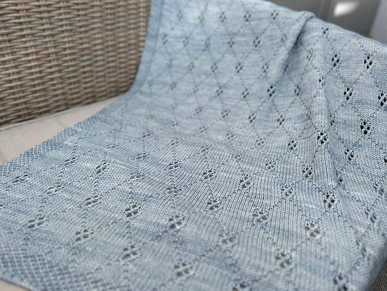PureNest Blanket Knitting Pattern