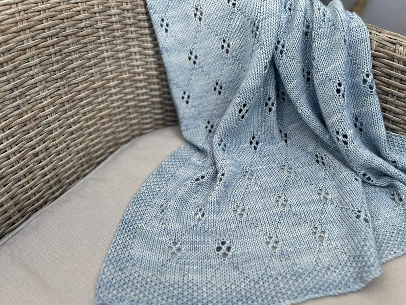 PureNest Blanket Knitting Pattern