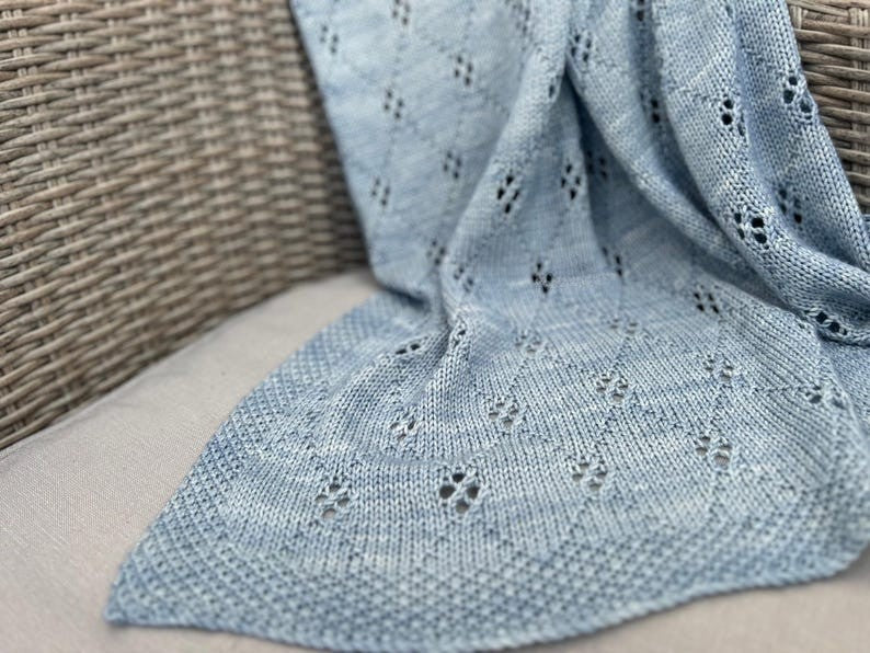 PureNest Blanket Knitting Pattern