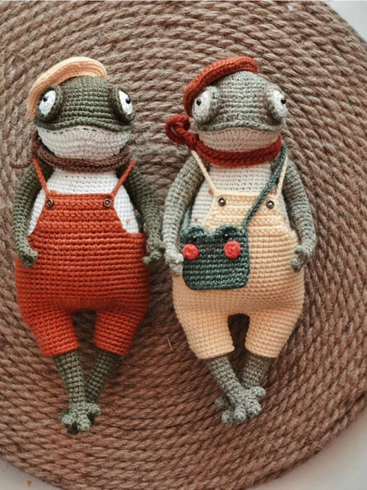 Gentel Frog Crochet Pattern