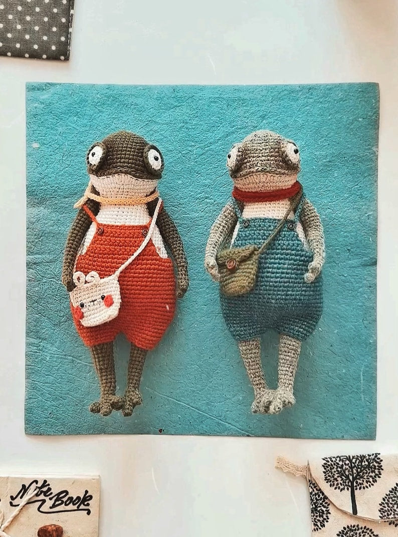 Gentel Frog Crochet Pattern