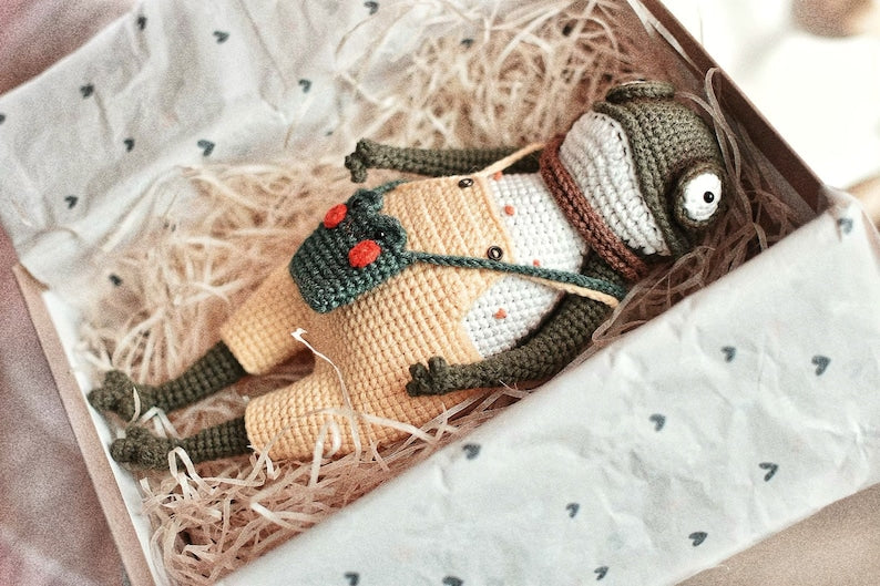 Gentel Frog Crochet Pattern