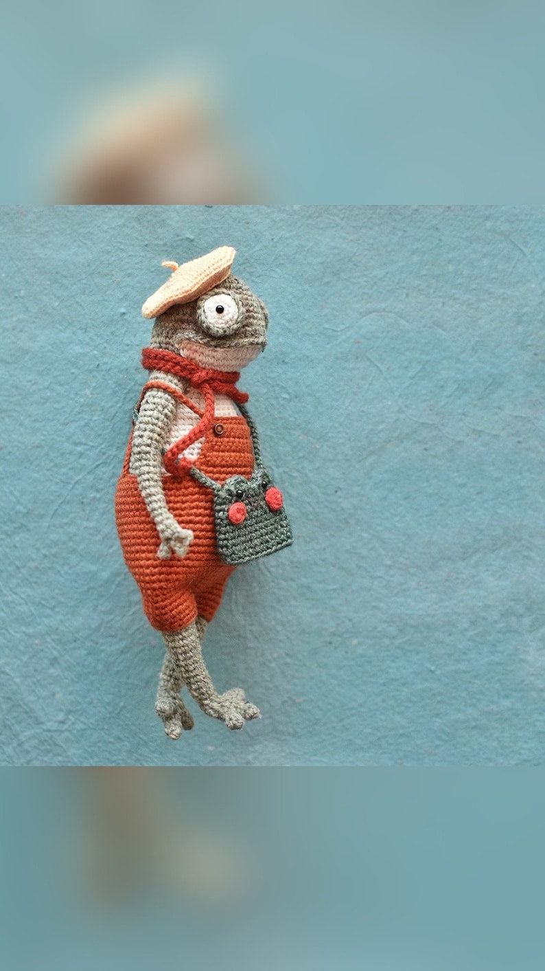 Gentel Frog Crochet Pattern