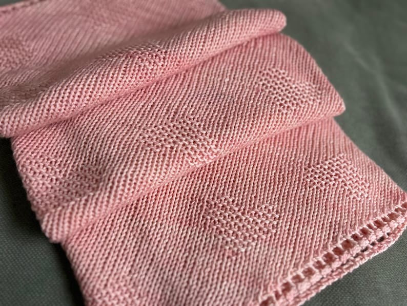 PinkAura Blanket Knitting Pattern