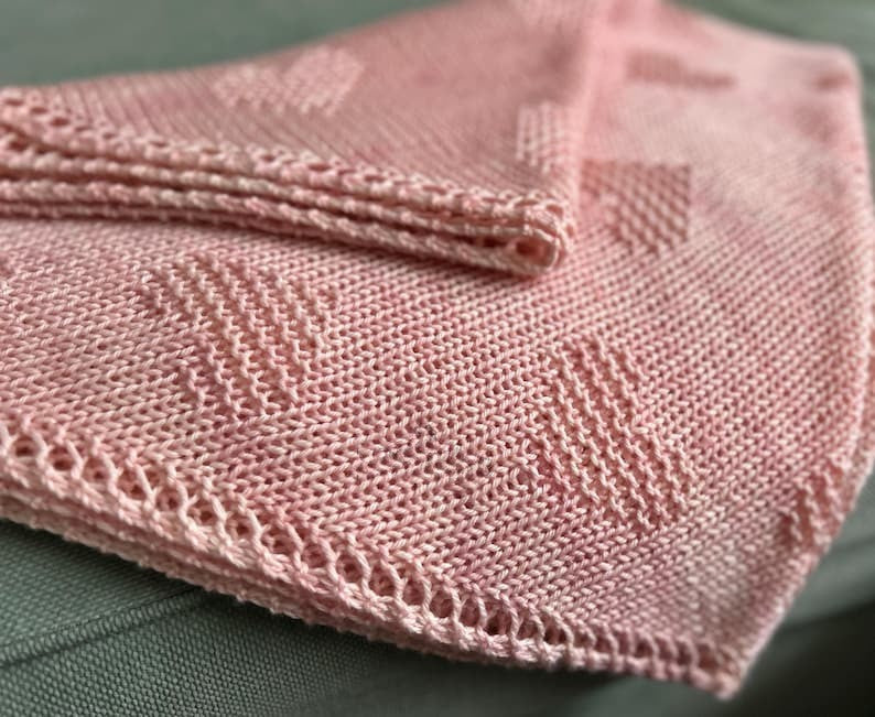 PinkAura Blanket Knitting Pattern