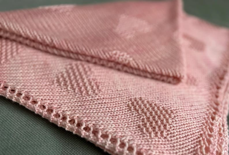 PinkAura Blanket Knitting Pattern