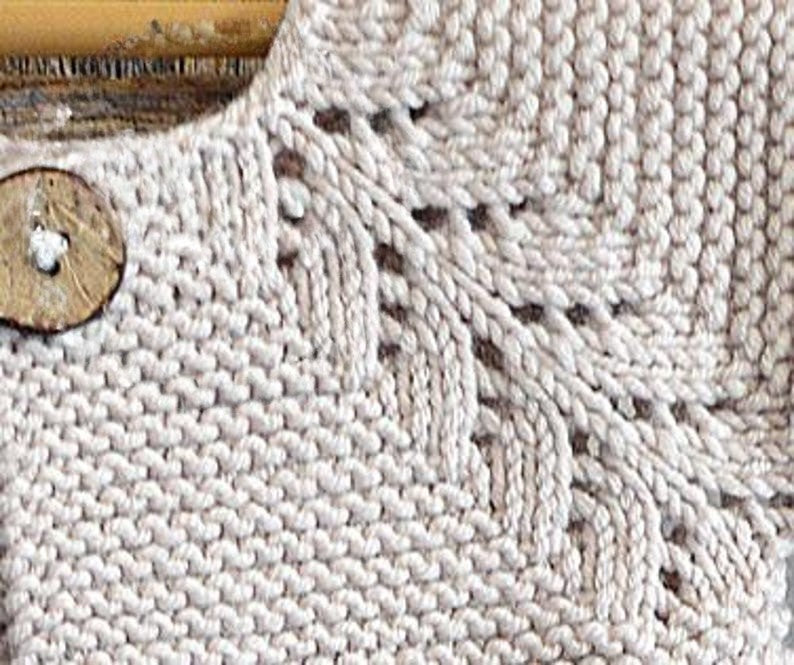 Pinecrest Baby Cardigan Knitting Pattern