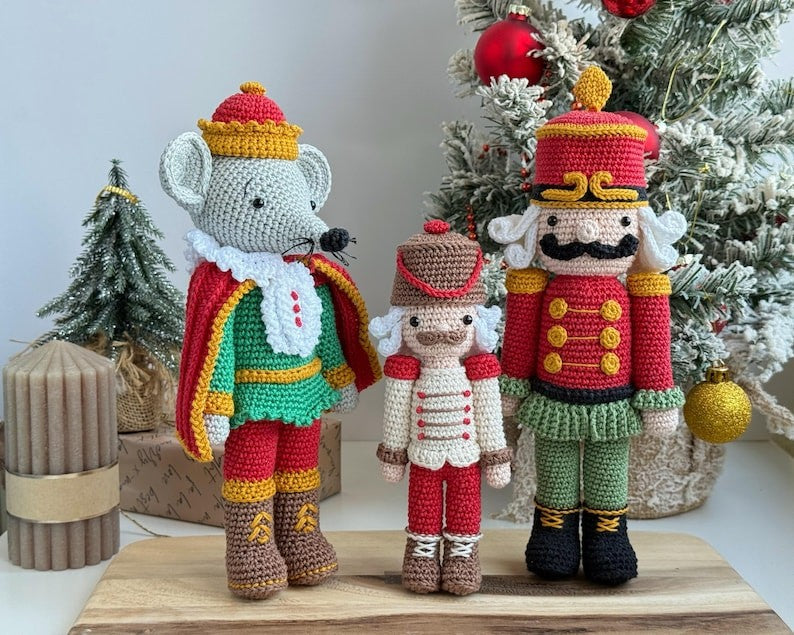 Nutcracker King Crochet Pattern