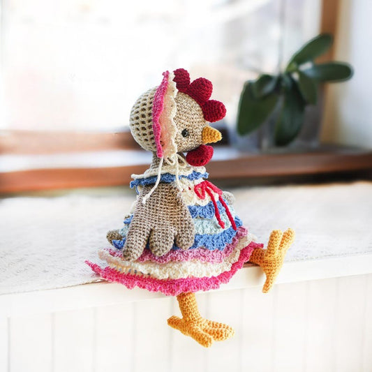 Charming Hen Crochet Pattern