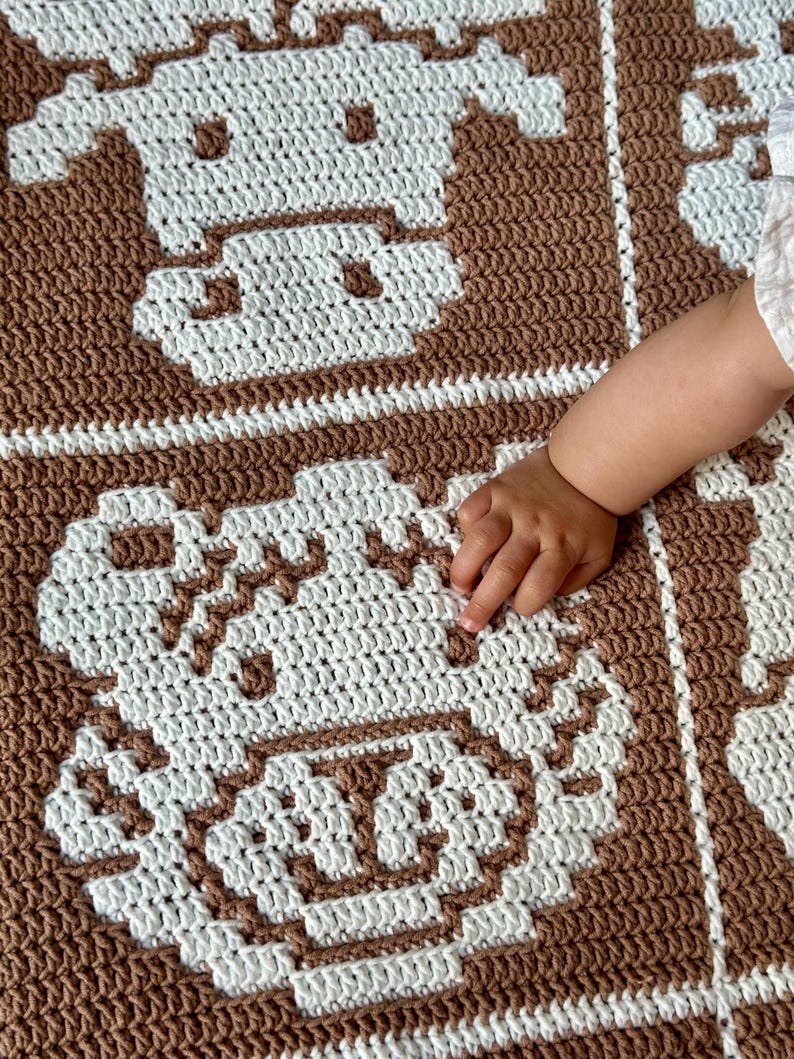 Animals Blanket Crochet Pattern