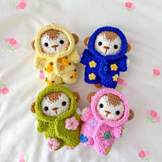 Pajama Monkey Crochet Pattern