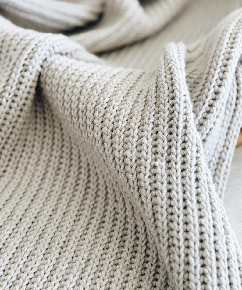 Smooth Blanket Crochet Pattern