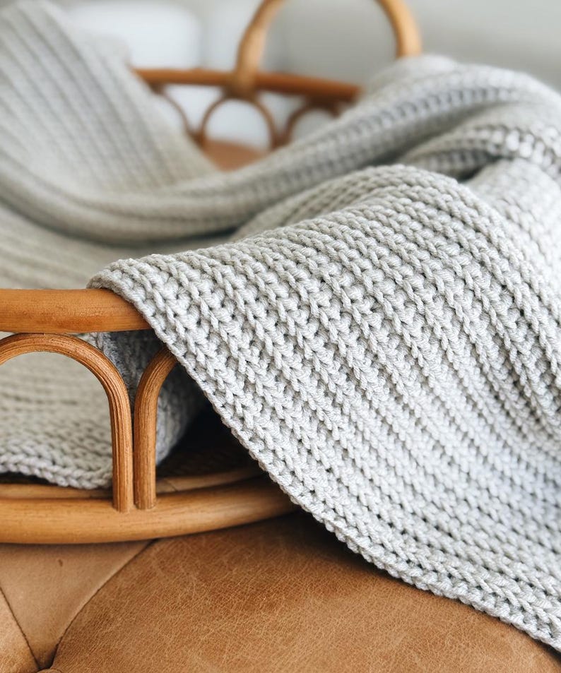 Smooth Blanket Crochet Pattern