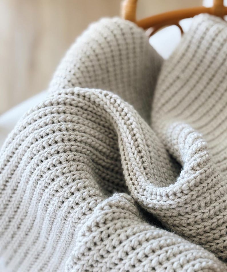 Smooth Blanket Crochet Pattern