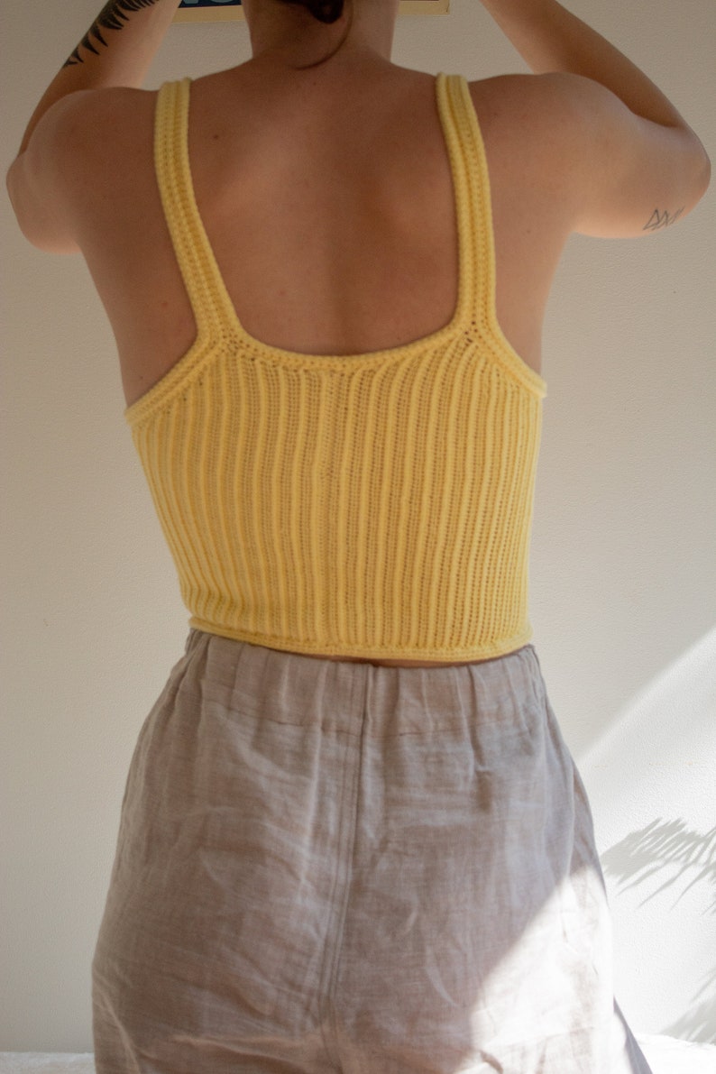 Sunny Top Crochet Pattern