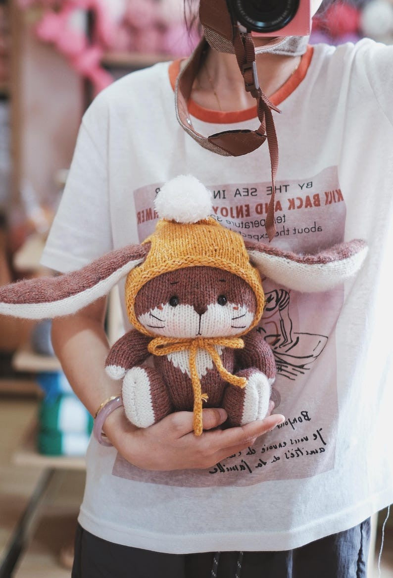 Honeybun Bunny Knitting Pattern