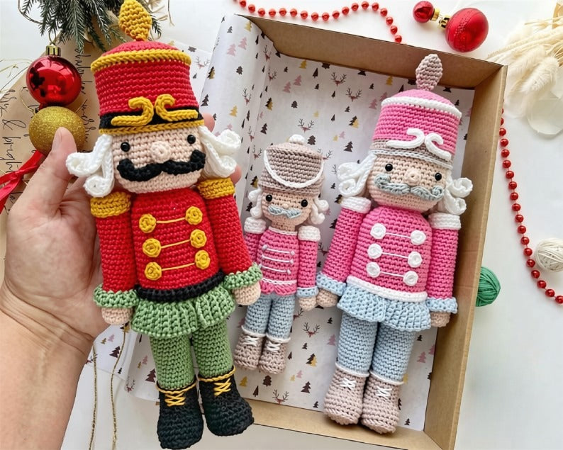Festive Nutcracker Crochet Pattern