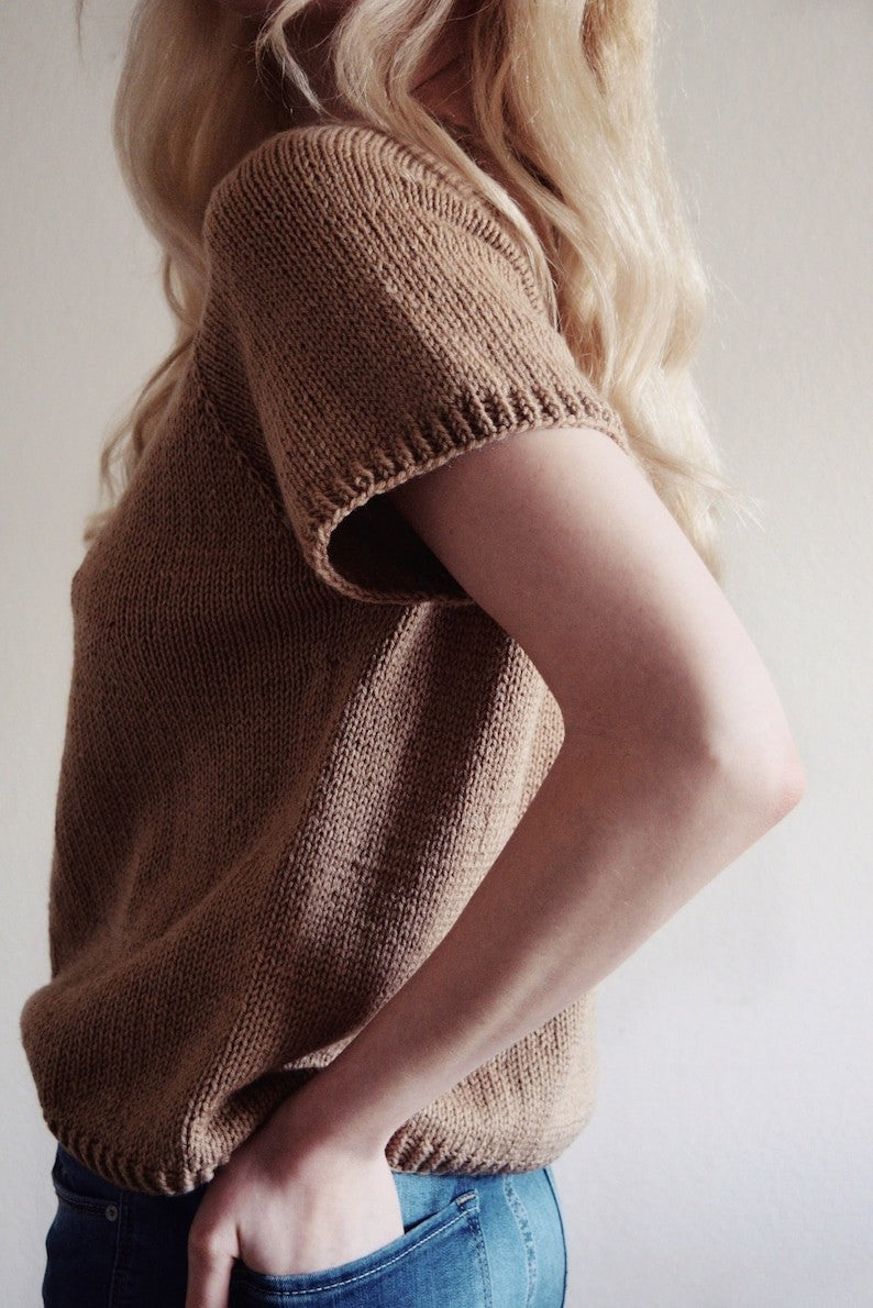 Quiet Sweater Knitting Pattern