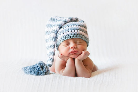 Snowy Elf Hat Crochet Pattern