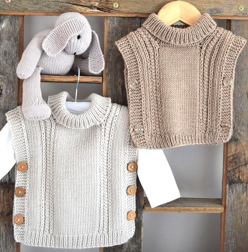 Little Cedar Vest Knitting Pattern